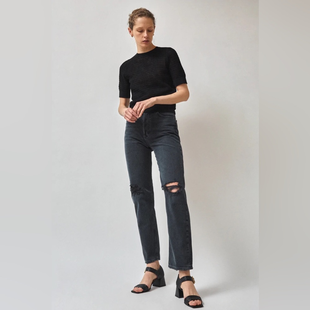Agolde 90s pinch waist straight leg jeans in Howl